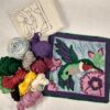 hummingbird punch needle kit
