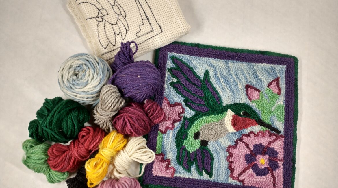 hummingbird punch needle kit