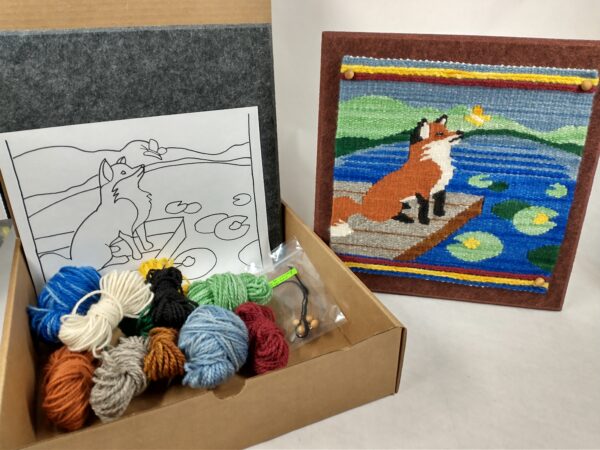 fox pond tapestry kit