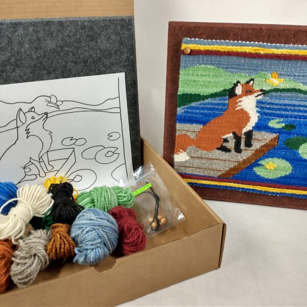fox pond tapestry kit