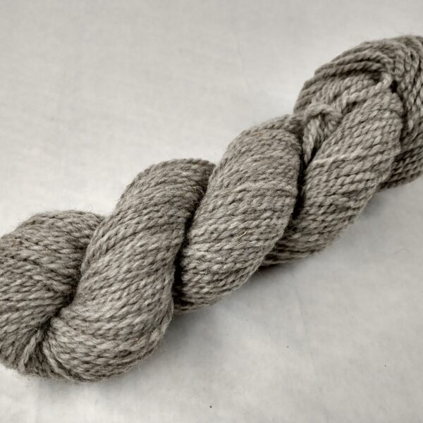 light gray aran