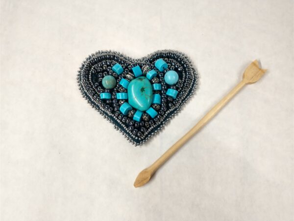 shawl pin with stick
