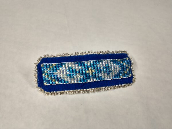 blue barette