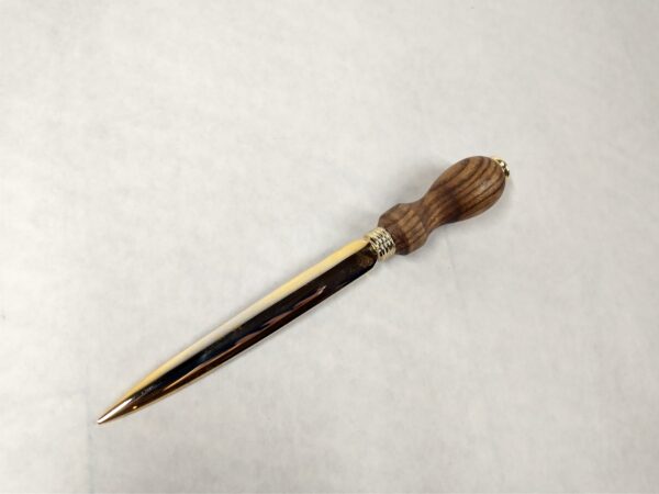 walnut letter opener