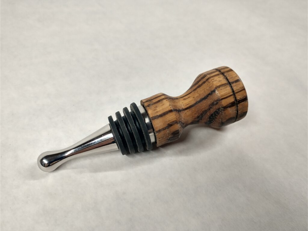 wine stopper walnut