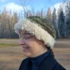 flower crown hat side
