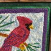 framed cardinal detail
