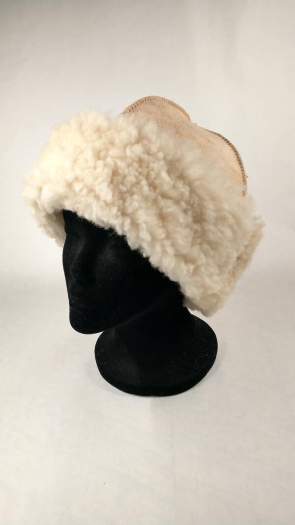 Custom Sheepskin Winter Hat - Image 2