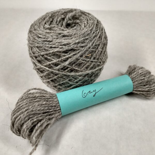 gray embroidery yarn