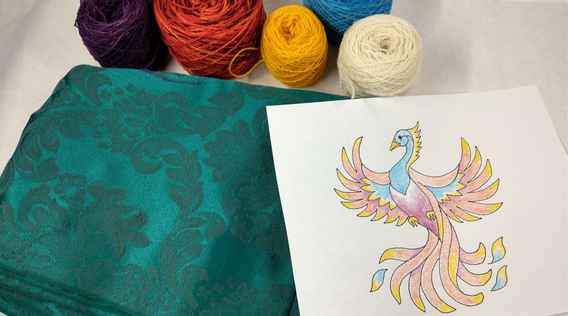 phoenix embroidery class