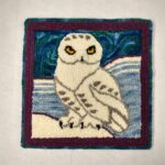 finished snowy owl