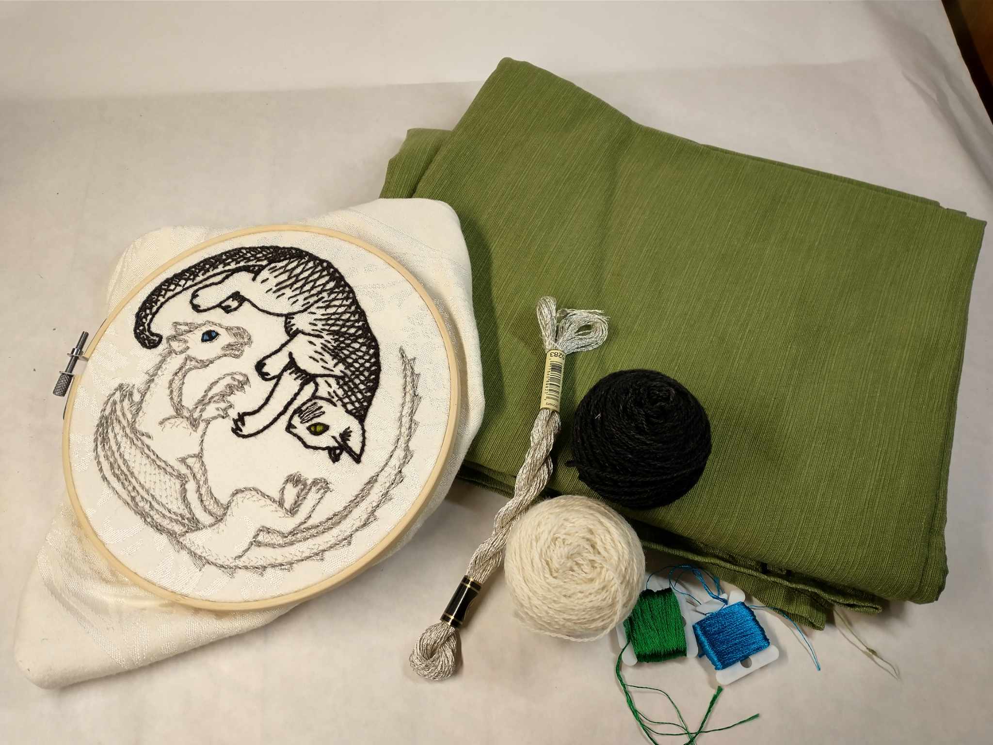 cat and dragon materials