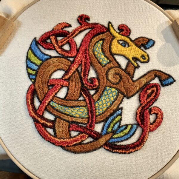 finished seahorse