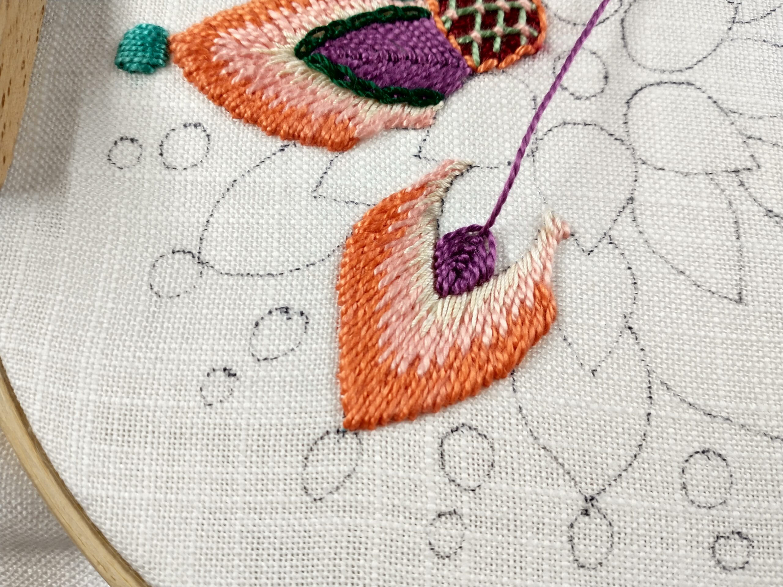 embroidery detail