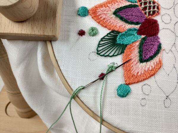 embroidery detail