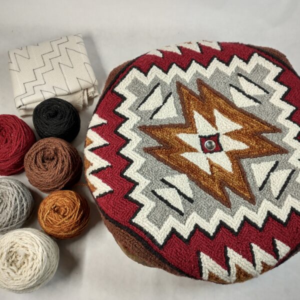 punch needle biscornu kit