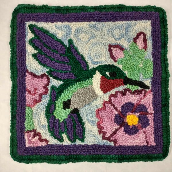 hummingbird punch needle