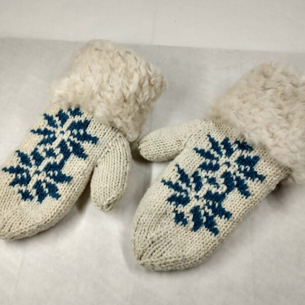 blue star mittens