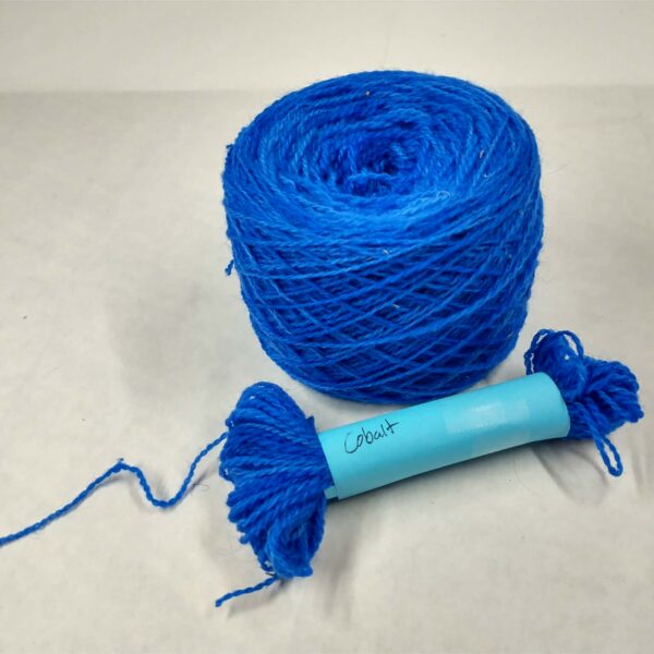 cobalt embroidery yarn